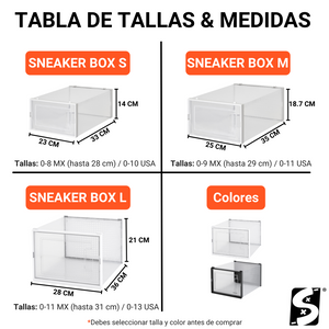 Cajas para zapatos tenis sneakers zapatera organizador transparente caja para tenis sneaker box air box